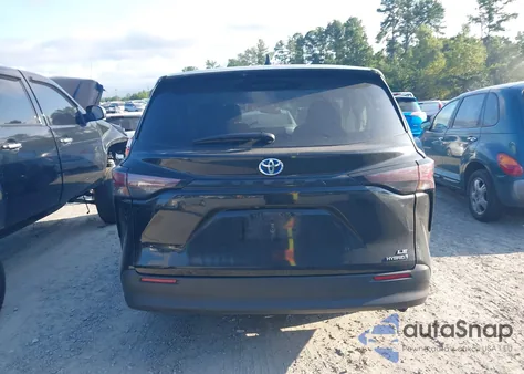 2023 Toyota Sienna Le from USA, damaged, VIN 5TDKRKEC5PS173372